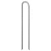 Vidaxl tentharingen 12 st u-vormig ø12 mm 41,5 cm gegalvaniseerd staal