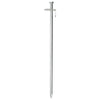 Vidaxl tentharingen 24 st 8 mm 30 cm gegalvaniseerd staal