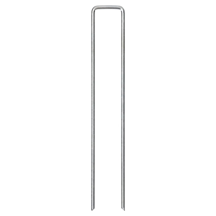 Vidaxl grondharingen 25 st u-vormig 20x4 cm gegalvaniseerd staal