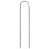 Vidaxl grondharingen 50 st u-vormig 15x3,5 cm gegalvaniseerd staal