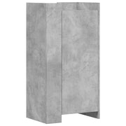 Vidaxl schoenenkast 52x37,5x100 cm bewerkt hout betongrijs - afbeelding 2