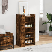 Vidaxl schoenenkast 52x37,5x100 cm bewerkt hout gerookt eikenkleurig - afbeelding 3
