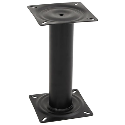 Vidaxl bootstoelpoot 33 cm staal zwart