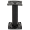 Vidaxl bootstoelpoot 33 cm staal zwart