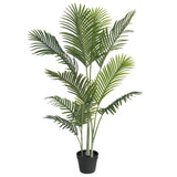 Vidaxl kunstpalmboom 120 cm polypropeen groen - afbeelding 1