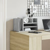 Vidaxl bureau organiser 44,5x24x25 cm bewerkt hout grijs sonoma eiken