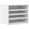 Vidaxl bureau organiser 36x26x29,5 cm bewerkt hout wit
