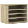 Vidaxl bureau organiser 36x26x29,5 cm bewerkt hout sonoma eikenkleurig