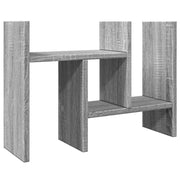 Vidaxl bureau organiser 34,5x15,5x35,5 cm bewerkt hout grijs sonoma - afbeelding 2
