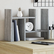 Vidaxl bureau organiser 34,5x15,5x35,5 cm bewerkt hout grijs sonoma - afbeelding 1