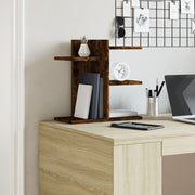 Vidaxl bureau organiser 42x21,5x42 cm bewerkt hout gerookt eikenkleur - afbeelding 3