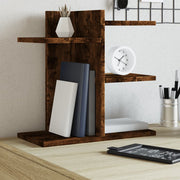 Vidaxl bureau organiser 42x21,5x42 cm bewerkt hout gerookt eikenkleur - afbeelding 1
