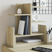 Vidaxl bureau organiser 49x20x52,5 cm bewerkt hout sonoma eikenkleurig - afbeelding 1