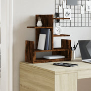 Vidaxl bureau organiser 49x20x52,5 cm bewerkt hout gerookt eikenkleur - afbeelding 3