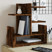 Vidaxl bureau organiser 49x20x52,5 cm bewerkt hout gerookt eikenkleur - afbeelding 1