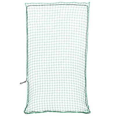 Vidaxl aanhangwagennet elastisch touw 2,1x1,25 m polypropeen groen