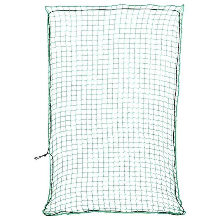 Vidaxl aanhangwagennet elastisch touw 3x2 m polypropeen groen