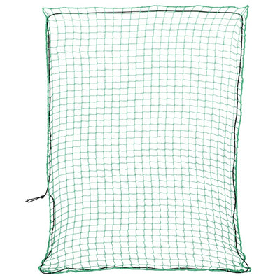 Vidaxl aanhangwagennet elastisch touw 3x2,5 m polypropeen groen