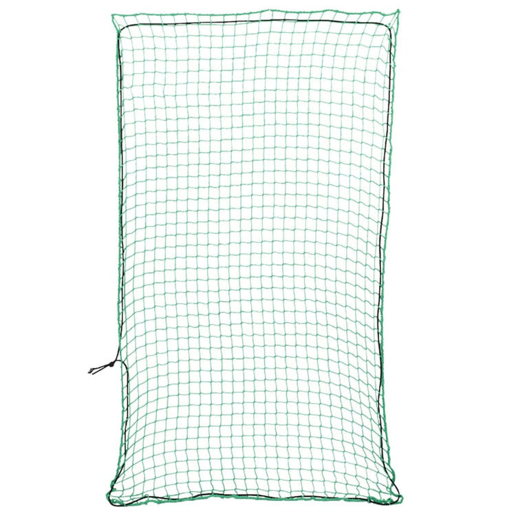 Vidaxl aanhangwagennet elastisch touw 6x3,5 m polypropeen groen