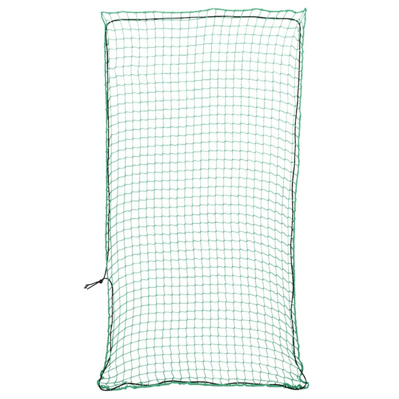 Vidaxl aanhangwagennet elastisch touw 8x3,5 m polypropeen groen