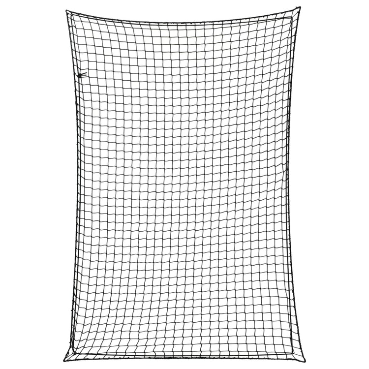 Vidaxl aanhangwagennet elastisch touw 2,2x1,5 m polypropeen zwart