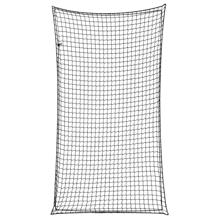 Vidaxl aanhangwagennet elastisch touw 2,7x1,5 m polypropeen zwart