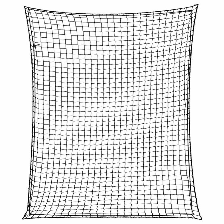 Vidaxl aanhangwagennet elastisch touw 3x2,5 m polypropeen zwart