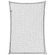 Vidaxl aanhangwagennet elastisch touw 3,5x2,5 m polypropeen zwart