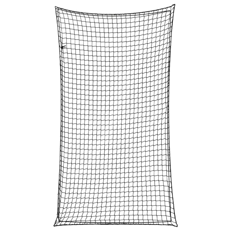 Vidaxl aanhangwagennet elastisch touw 4,5x2,5 m polypropeen zwart