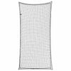 Vidaxl aanhangwagennet elastisch touw 6x3 m polypropeen zwart