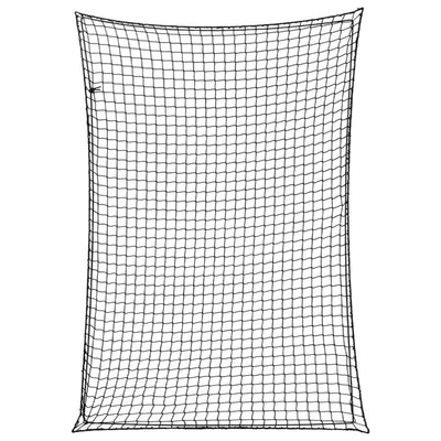 Vidaxl aanhangwagennet elastisch touw 5x3,5 m polypropeen zwart