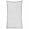 Vidaxl aanhangwagennet elastisch touw 6x3,5 m polypropeen zwart