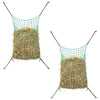 Vidaxl hooinetten 2 st 90x60 cm rechthoekig polypropeen groen