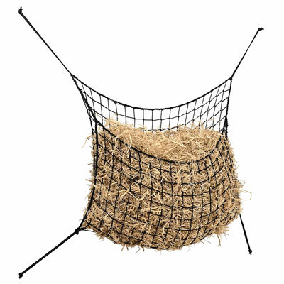 Vidaxl hooinetten 2 st 150x90 cm rechthoekig polypropeen zwart