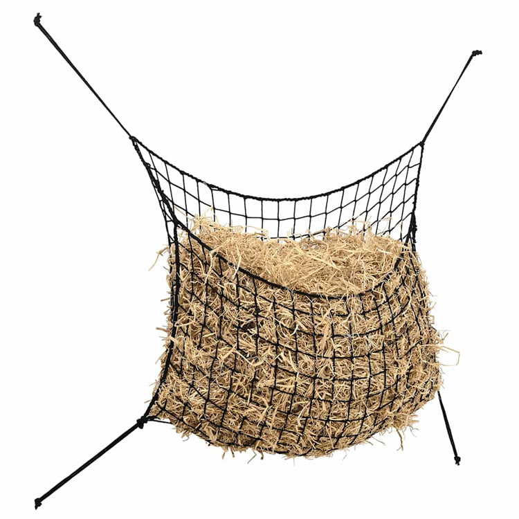 Vidaxl hooinetten 2 st 150x90 cm rechthoekig polypropeen zwart