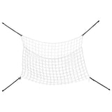 Vidaxl hooinetten 2 st 150x90 cm rechthoekig polypropeen wit - afbeelding 3