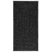 Vidaxl vloerkleed zizur binnen en buiten 60x110 cm jute look antraciet - afbeelding 3