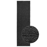 Vidaxl vloerkleed zizur binnen en buiten 80x250 cm jute look antraciet - afbeelding 2