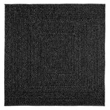 Vidaxl vloerkleed zizur binnen en buiten 120x120cm jute look antraciet - afbeelding 3