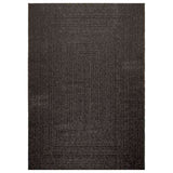 Vidaxl vloerkleed zizur binnen en buiten 160x230cm jute look antraciet - afbeelding 3