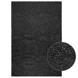 Vidaxl vloerkleed zizur binnen en buiten 120x170cm jute look antraciet - afbeelding 1