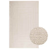 Vidaxl vloerkleed zizur room binnen en buiten 160x230 cm jute look