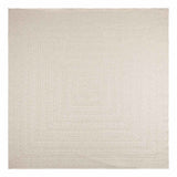 Vidaxl vloerkleed zizur room binnen en buiten 240x240 cm jute look - afbeelding 3