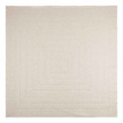 Vidaxl vloerkleed zizur room binnen en buiten 240x240 cm jute look - afbeelding 3