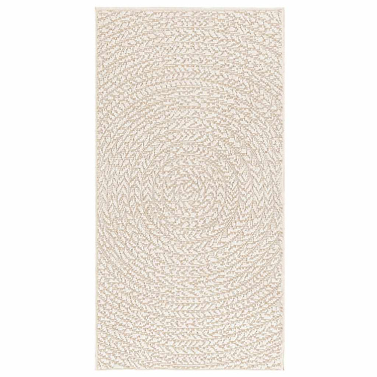 Vidaxl vloerkleed zizur room binnen en buiten 60x110 cm jute look