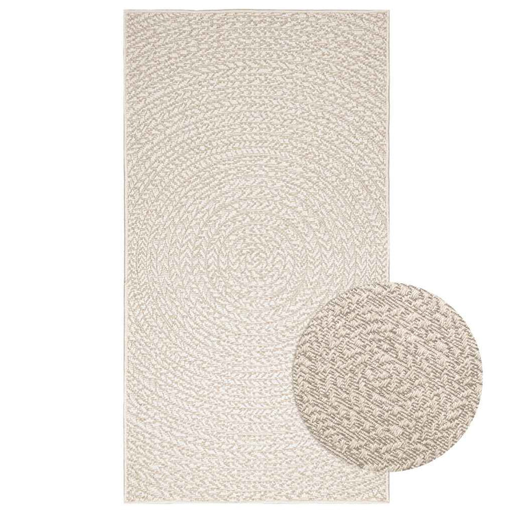 Vidaxl vloerkleed zizur room binnen en buiten 80x150 cm jute look