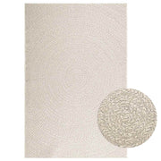 Vidaxl vloerkleed zizur room binnen en buiten 140x200 cm jute look - afbeelding 1