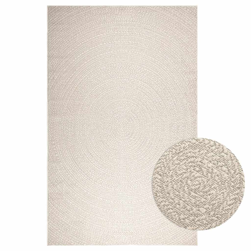 Vidaxl vloerkleed zizur room binnen en buiten 200x290 cm jute look