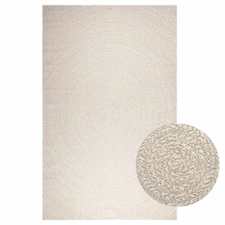 Vidaxl vloerkleed zizur room binnen en buiten 200x290 cm jute look