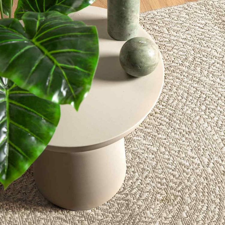 Vidaxl vloerkleed zizur room binnen en buiten 200x290 cm jute look